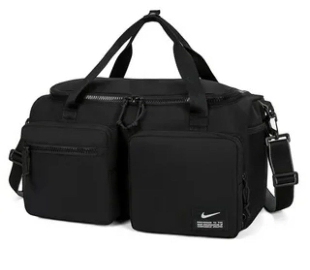 auth bnew NIKE DUFFEL GYM BAG 31L (Category: Sling Bags) located in Quezon City. Submitted by hpygoods (Listing ID 1389331619, Image 2). Description: Auth NIKE DUFFEL GYM BAG Bought in Nike PH SRP: ₱3500 - selling for only ₱2200 slightly negotiable 31 Liters Guaranteed authentic or triple your money back - Item Location: QC.