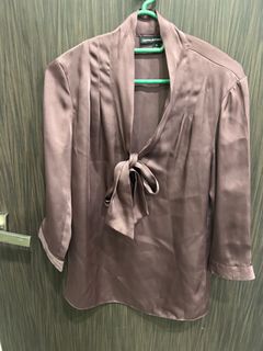 Banana Republic Silk Blouse 上衣 Size 0 [ Like Sandro Maje ]64200382019714110