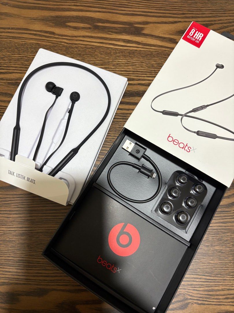 Beats X (Talk,Listen,Beats) (Category: Headphones & Headsets) located in Manila. Submitted by cyltine (Listing ID 1389432890, Image 1). Description: Product Identifiers Brand Beats by Dr. Dre MPN MTH52LLA, ‎MTH52LL/A Ean 0190198812926 GTIN 0190198812926 UPC 0190198812926, 0600074102534 Model Beats by Dr. Dre BeatsX eBay Product ID (ePID) 19027546419 Product Key Features Color Gold, Black Wireless Technology Bluetooth Connectivity Wireless, Lightn