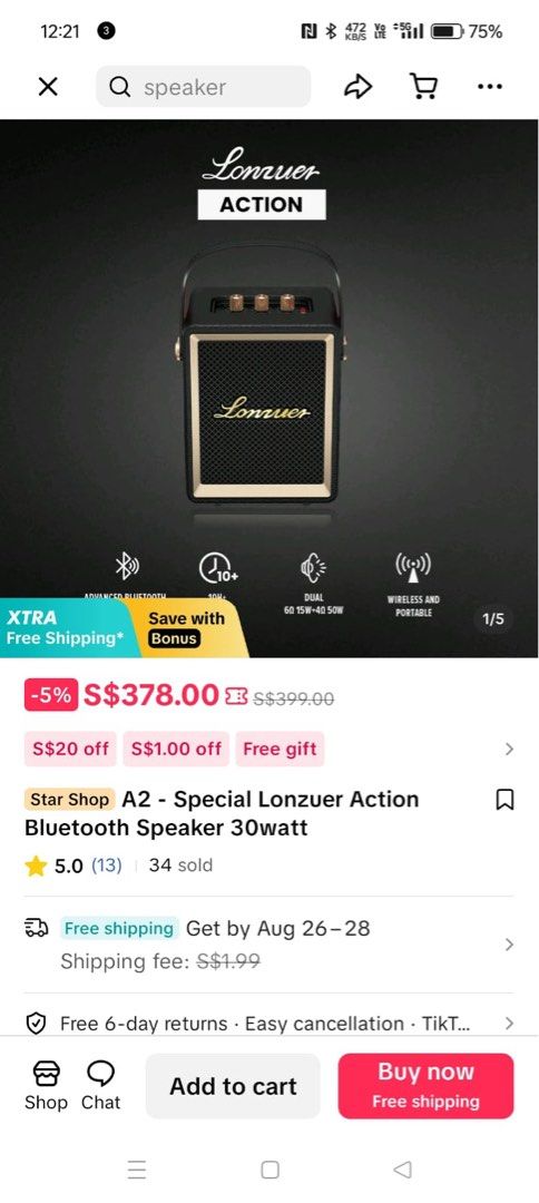 Bluetooth Speaker442874680145367043