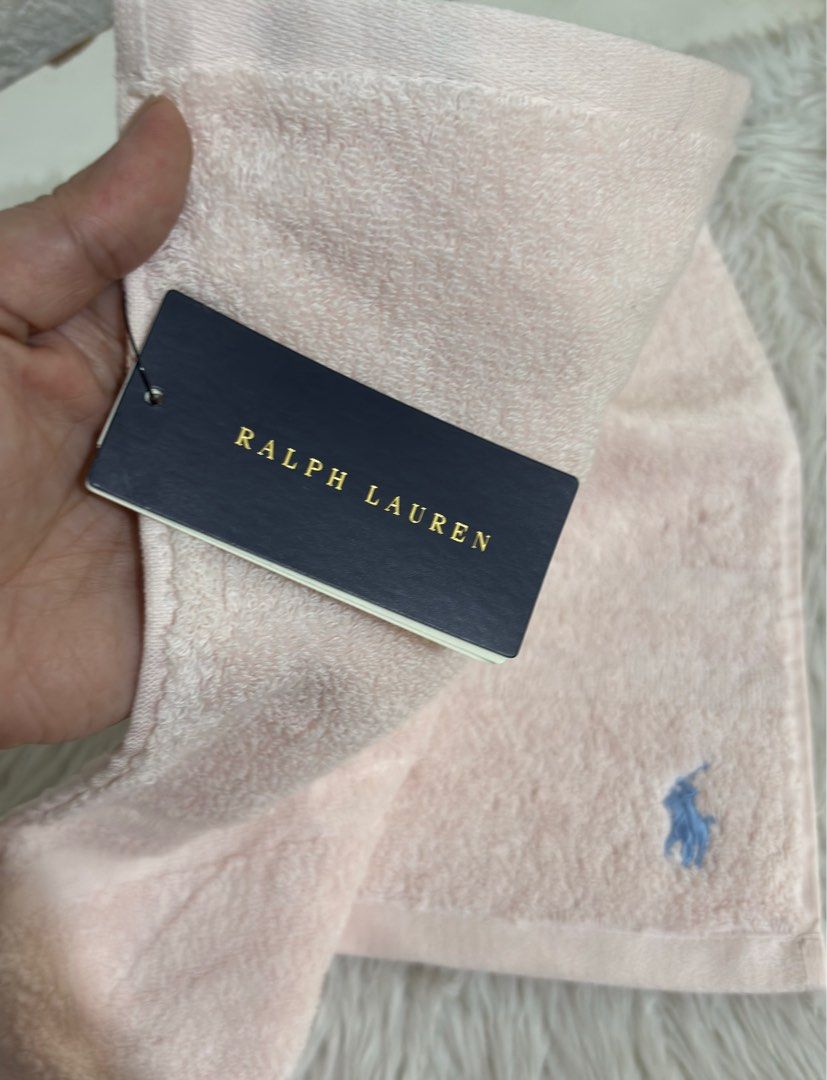 Brandnew Ralph Lauren Bath Towel (Category: Towels, Napkins & Holders) located in Paranaque City. Submitted by dalle_closet (Listing ID 1389330176, Image 3). Description: New with tag Original RL Size: 13.5 x 13.5 inches Made in japan.