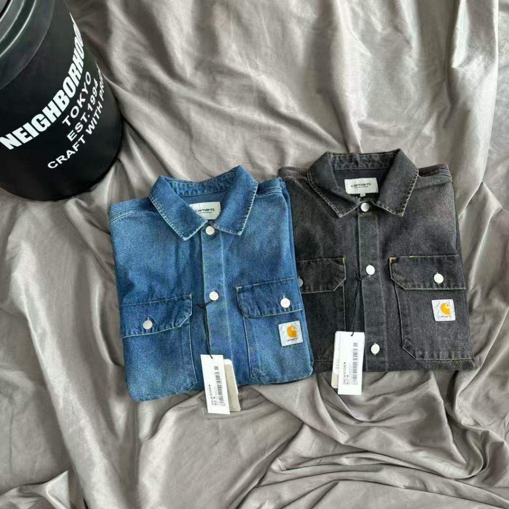 Carhartt WIP Harvey Shirt Jackets (Category: Coats, Jackets and Outerwear) located in Manila. Submitted by aharchives (Listing ID 1389424600, Image 2). Description: 🧥 Pre-Order: Carhartt WIP Harvey Shirt Jackets 🧥 Durable and versatile — the Carhartt WIP Harvey Shirt Jacket blends classic workwear construction with modern streetwear style, perfect for layering or standalone wear. 📌 Pre-orders now open 📏 Available Sizes: S to XL 🎨 Available C