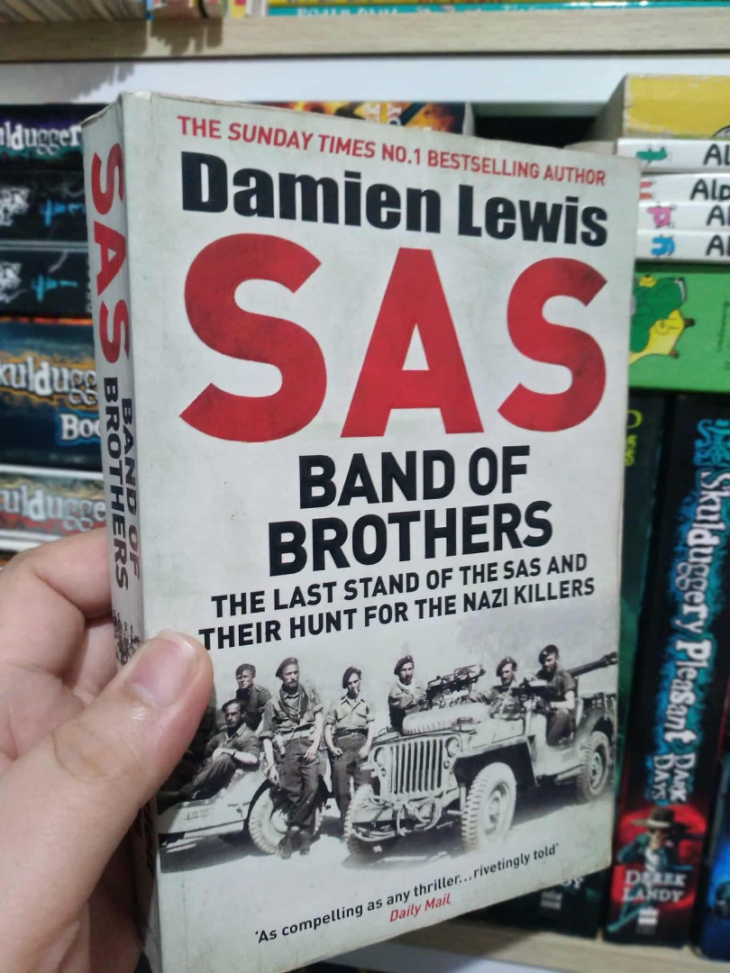 DAMIEN LEWIS' SAS BAND OF BROTHERS (TBP), Hobbies & Toys, Books ...