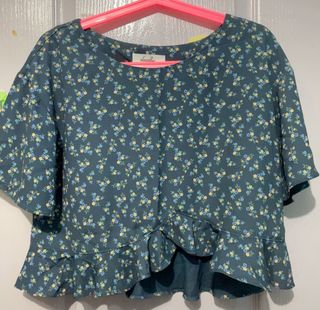 Dazzlin 碎花短袖上衣64244116066818110