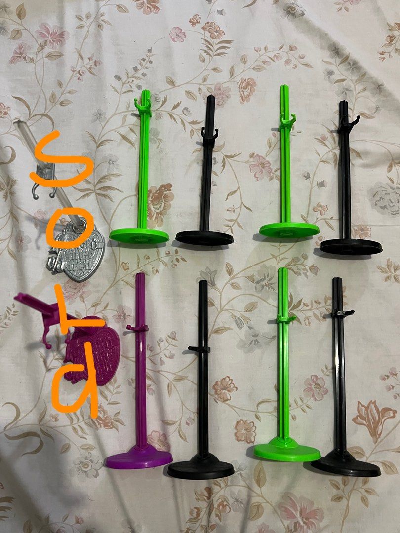 EAH & MH Doll Stand (Category: Kids Toys) located in Davao. Submitted by riccirici (Listing ID 1386976335, Image 2). Description: EAH & MH Doll Stand MH Set (2 pcs) 590 php EAH Set (2 pcs) 720 php Shipping cost 89 php Courier J&T Bank Transfer Gcash .