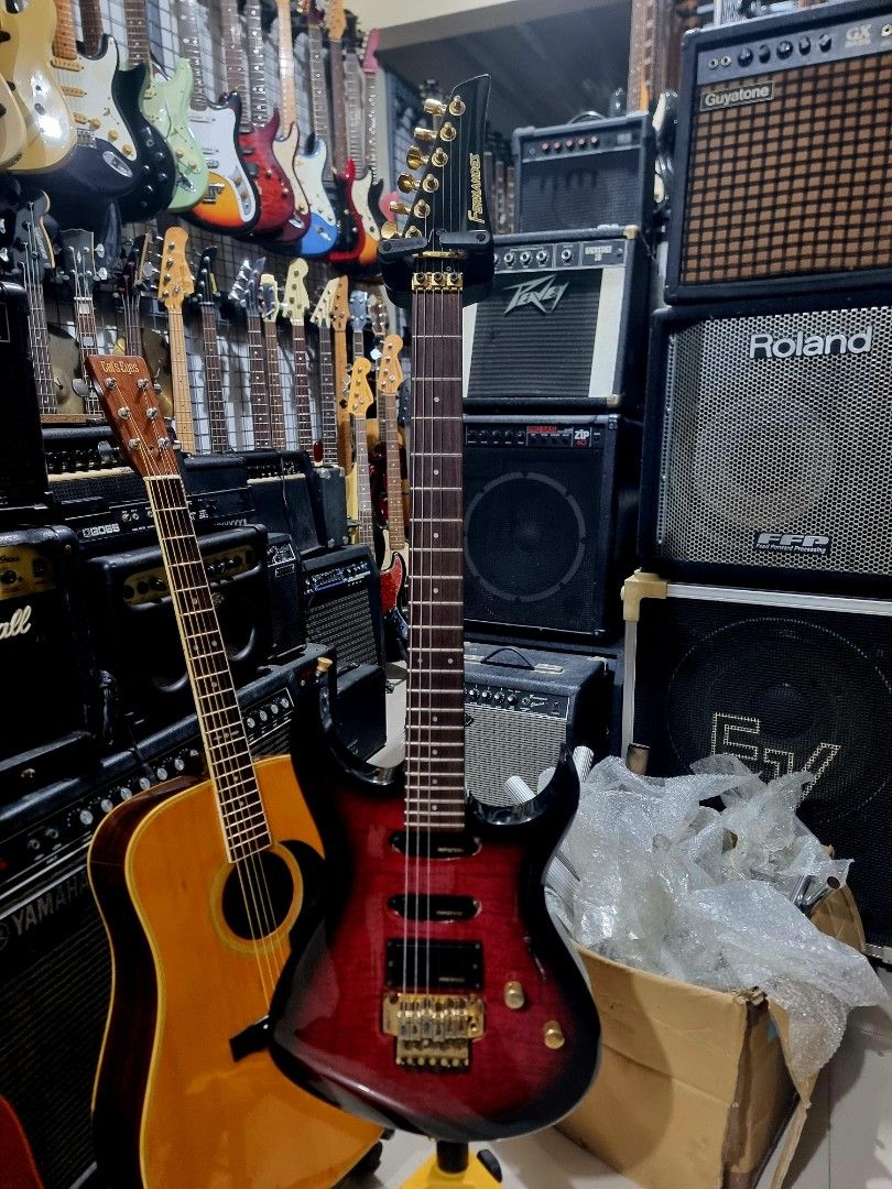 Fernandes guitar Made in japan (Category: Musical Instruments) located in Binan City. Submitted by jamrock.music (Listing ID 1389458165, Image 1). Description: "JAMROCK MUSIC STORE" JAPAN MUSICAL INSTRUMENTS location📍ST FRANCIS 7 SAN ANTONIO BIÑAN LAGUNA 📌pin@waze/googlemap JAMROCK Music store st paul project 4 biñan laguna the shop is closed by appointment for pick up only.please let us know if you are coming..