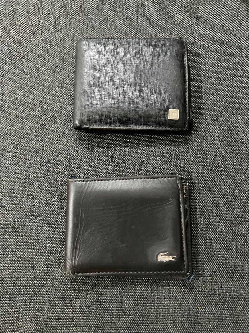 Furla and Lacoste Wallet (Category: Wallets & Card Holders) located in Makati City. Submitted by jetjets (Listing ID 1389441711, Image 1). Description: Legit with paper bag but missing box and dust bag personal use 2500 only aspack plus SF Makati Meetup.