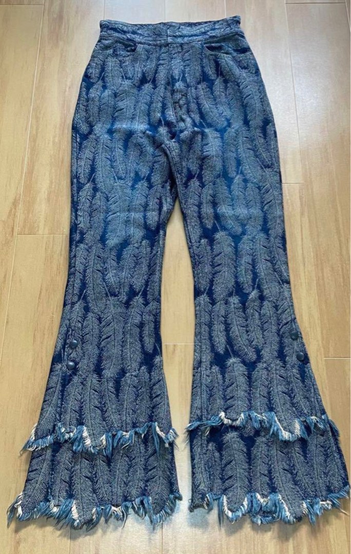 Kapita magpie pants, Men's Fashion, Bottoms, Jeans on Carousell
