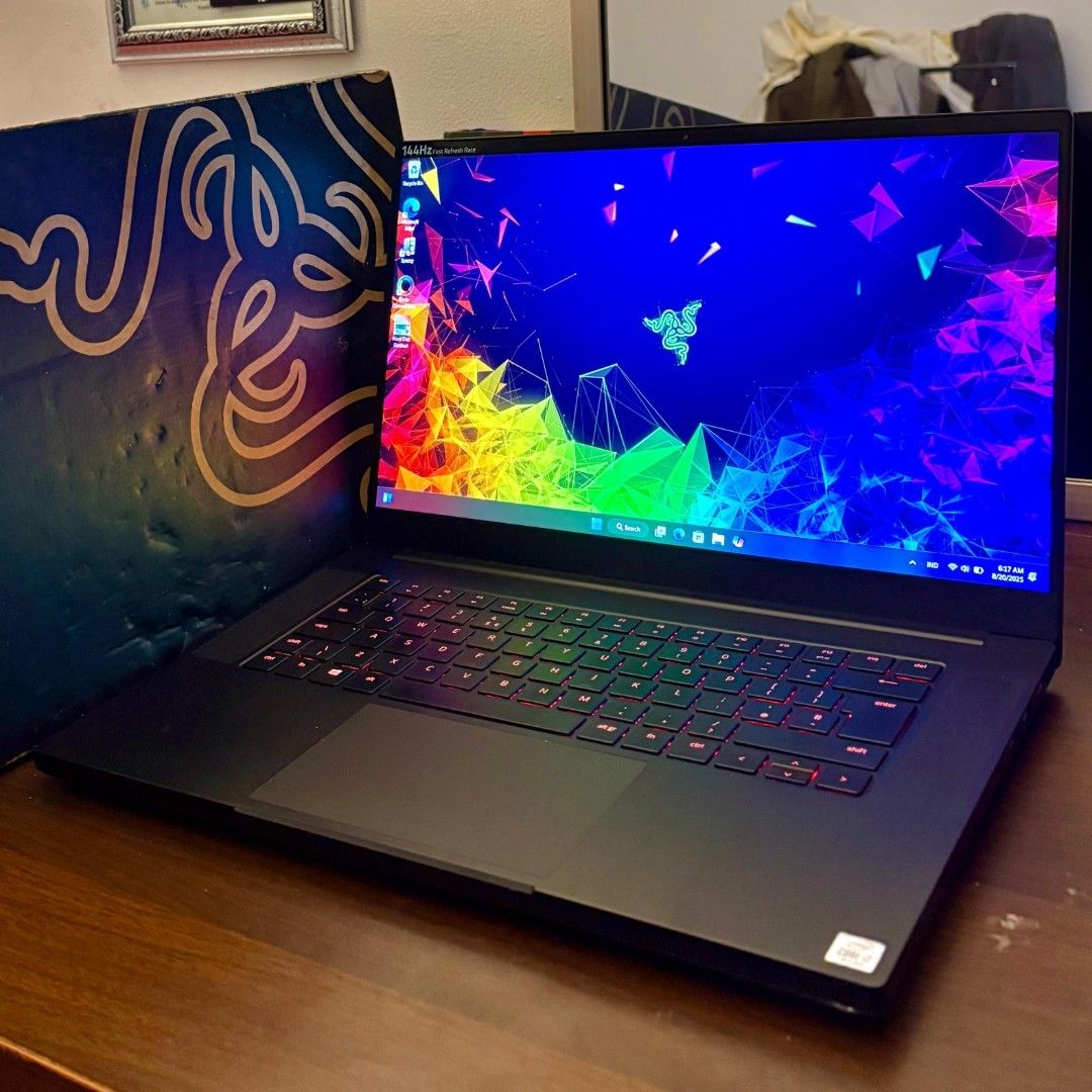 Laptop Razer i7 RTX 2070 240hz 32gb Fullsett blade SSD Core TT laptop  gaming asus rog tuf Alienware Nvidia second