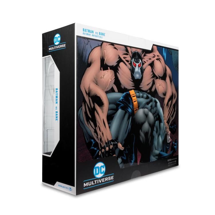 Batman {Knightfall} - Batman vs Bane 2 Pack McFarlane Toys DC Multiverse (Category: Figurines & Statues) located in Paranaque City. Submitted by electrobasshead (Listing ID 1389379392, Image 3). Description: Figure Type: Action Figure Figure Subtype: Superhero Theme: Superheroes Subtheme: DC Comics, Superhero Small Parts: Yes Figure Height: 7-12 in (17.78-30.48 cm) Figure Scale: 1:12 Bobblehead?: No Figure Size: Medium Figure Pose: Action Pose Ag
