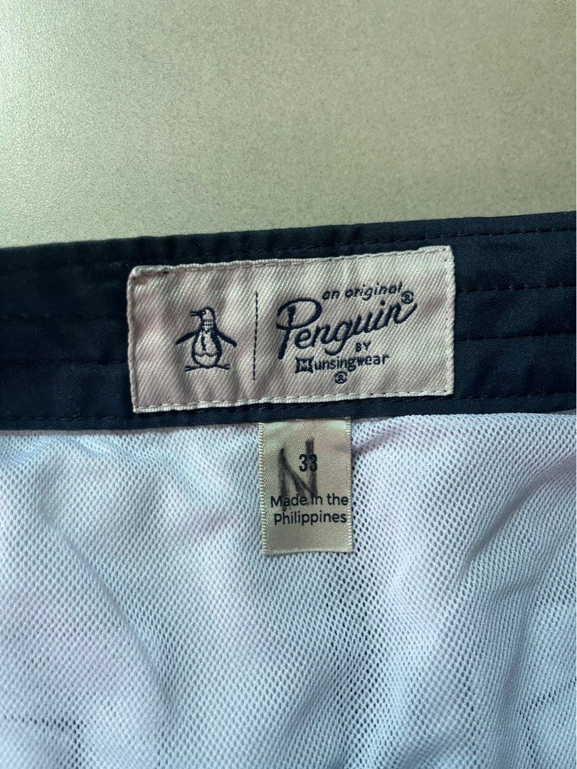 Penguin Blue Striped Swim Shorts (Category: Swim Trunks & Board Shorts) located in Paranaque City. Submitted by sisle (Listing ID 1389343624, Image 2). Description: Size 33.