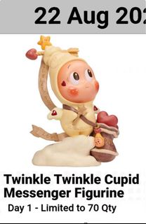 その他 Twinkle Twinkle Cupid Messenger Figurine TWINKLE Twinkle Cupid Messenger / Polaris, Hobbies & Toys