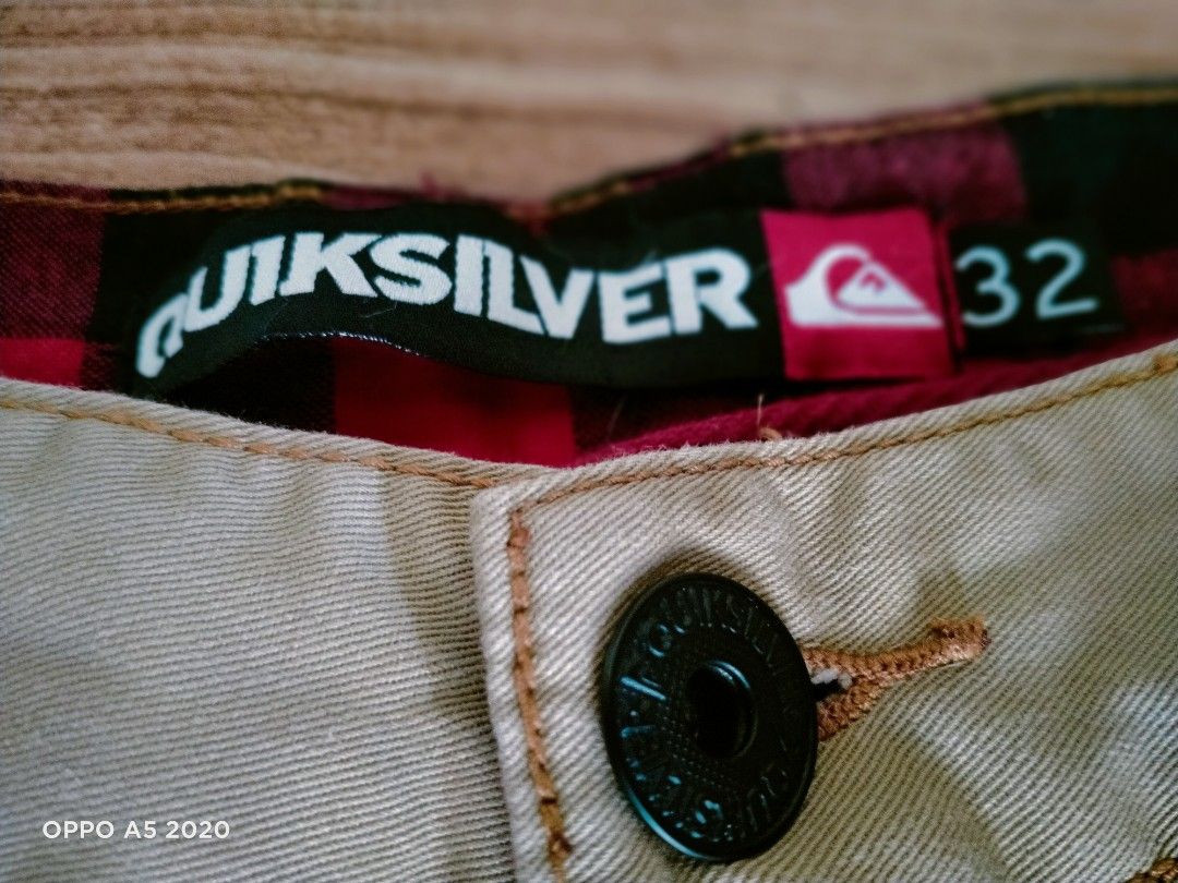 QUICKSILVER KHAKI PANTS (Category: Jeans) located in Cabuyao City. Submitted by Bike_Clothing10 (Listing ID 1389486702, Image 3). Description: READ FIRST and UNDERSTAND.. FOR SALE: QUICKSILVER KHAKI PANTS LEGIT Excellent Condition 10/10 Color Rate DIMS: W32 L34 PRICE: 550 + SF PICK UP OR SHIPPING ONLY LOCATION: Cabuyao Laguna -NO COD/COP- PM FOR INQUIRIES... -Thanks-.