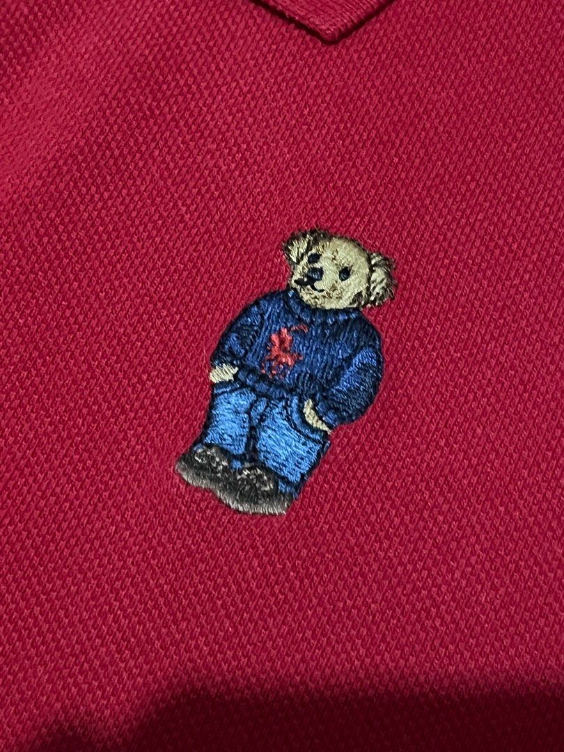 Rl Polo Red (Category: Tshirts & Polo Shirts ) located in Muntinlupa City. Submitted by krishashane (Listing ID 1389377924, Image 2). Description: Polo by ralph lauren Size 20 width/ length 28 No issues just needs wash .