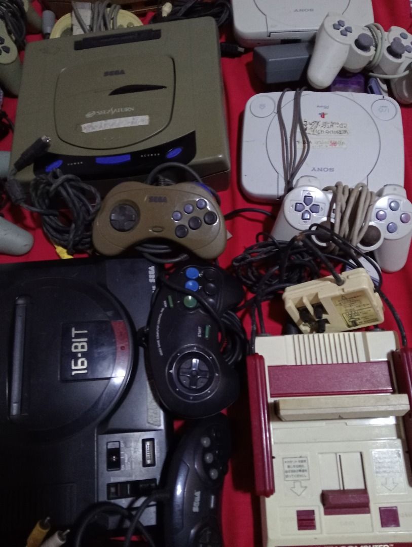 sega ,nes consoles (Category: Nintendo) located in Malabon City. Submitted by joey.rosales (Listing ID 1389434991, Image 3). Description: selling used of my collection mix game console working and non working use for retro classic collection or display call or text me for each item price neg. or for take all 09287643030..