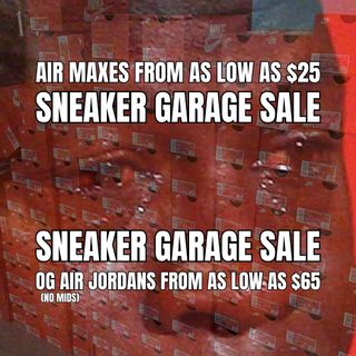 SNEAKERS GARAGE SALE Collection item 1