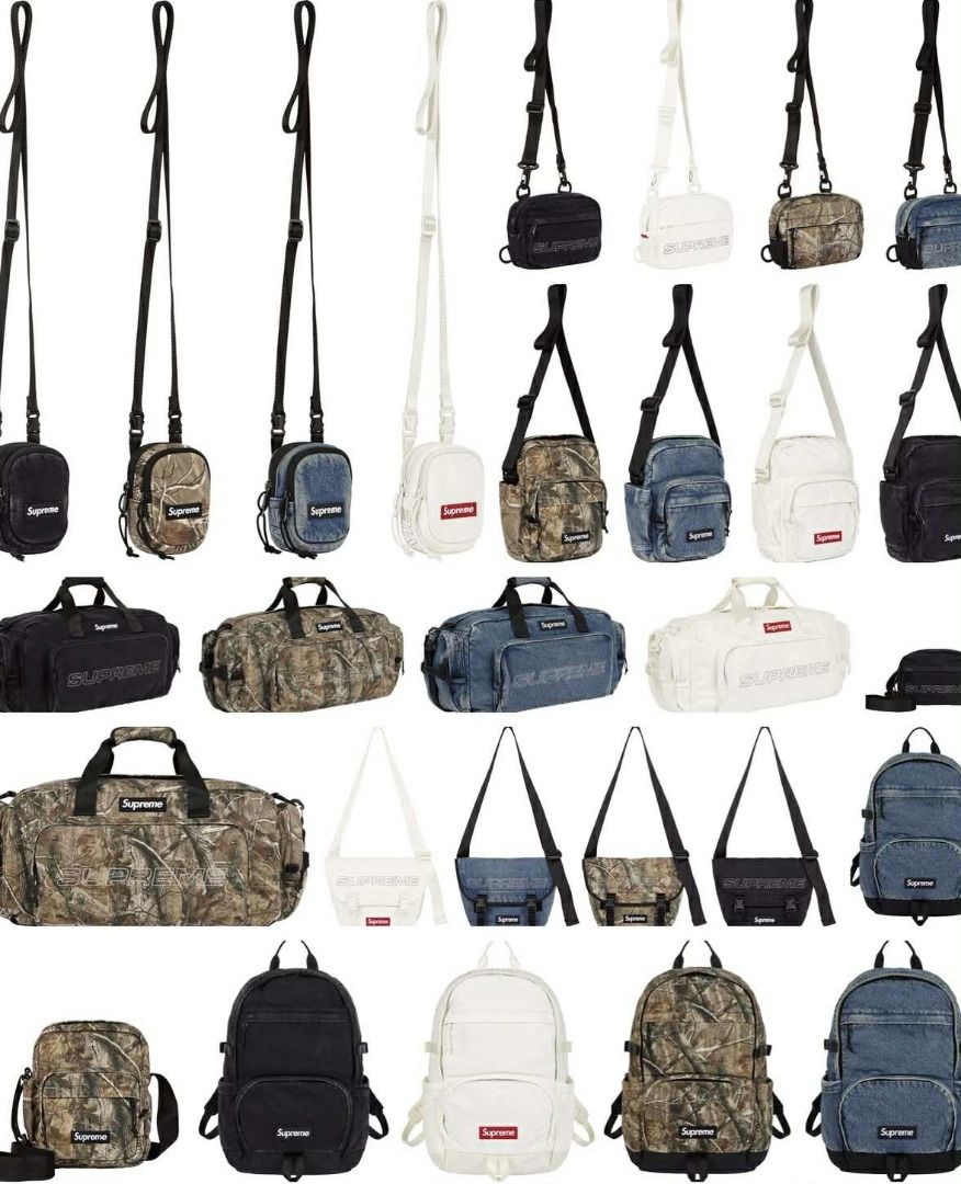 supreme 25 f/w Denim Mini Utility Bag