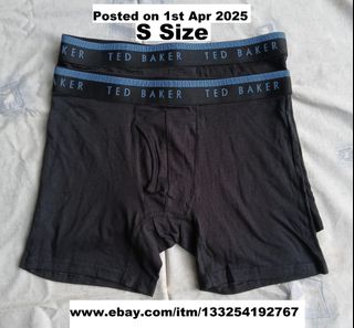 Ted Baker 男裝平脚內褲兩條64207655609090110