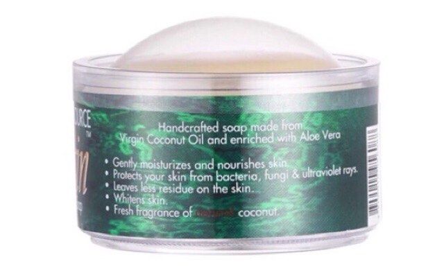 Virgin Coconut Soap (Category: Body Care) located in Manila. Submitted by vivianweng_168. (Listing ID 1389347468, Image 2). Description: Brand: Prosource • Handcrafted Soap • Made from organic virgin coconut oil • Enriched with Aloe Vera • Gently moisturizes and nourishes your skin • Protects your skin from bacteria, fungi, and UV Rays • Leaves less residue on the skin • Whitens skin • Fresh fragrance of coconut.