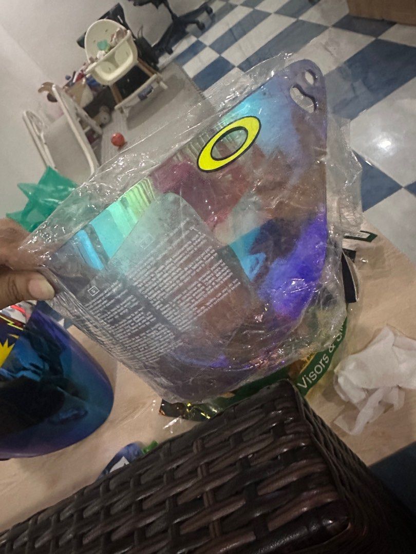 Visor (Category: Motorcycle Accessories) located in Singapore. Submitted by shopwc. (Listing ID 1389429077, Image 1). Description: No sure for which kind of helmet . Letting go as moving out.