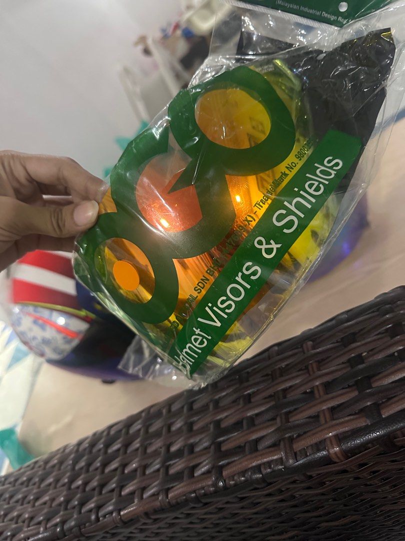 Visor (Category: Motorcycle Accessories) located in Singapore. Submitted by shopwc. (Listing ID 1389429077, Image 2). Description: No sure for which kind of helmet . Letting go as moving out.