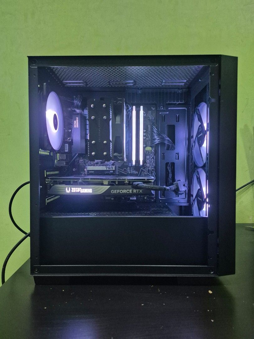 [11 month warranty] AMD Ryzen 7 5700X + Nvidia GeForce RTX 4070 Super ...
