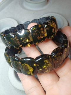 配飾類:18mm 多米尼加綠珀手牌鈪(S250829-1)64234490139906110