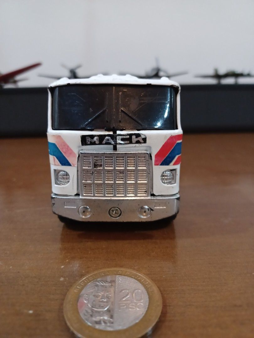 1980 Buddy L NASA Space Shuttle Mack Tractor - Cab Only (Category: Vehicle & Diecast Models) located in Quezon City. Submitted by daned05 (Listing ID 1389502746, Image 2). Description: Vintage 1980 Buddy L NASA Space Shuttle Mack Tractor - Cab Only No Trailer Buddy L was a classic American toy brand known for its heavy-duty steel trucks, first introduced in the 1920s. The brand changed ownership several times over the years and still exists today