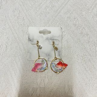 日本金魚造型耳環64231203848833110