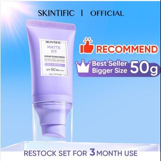 ☀️✨ Skintific Matte Sunscreen SPF50+ PA++++64207655083650110
