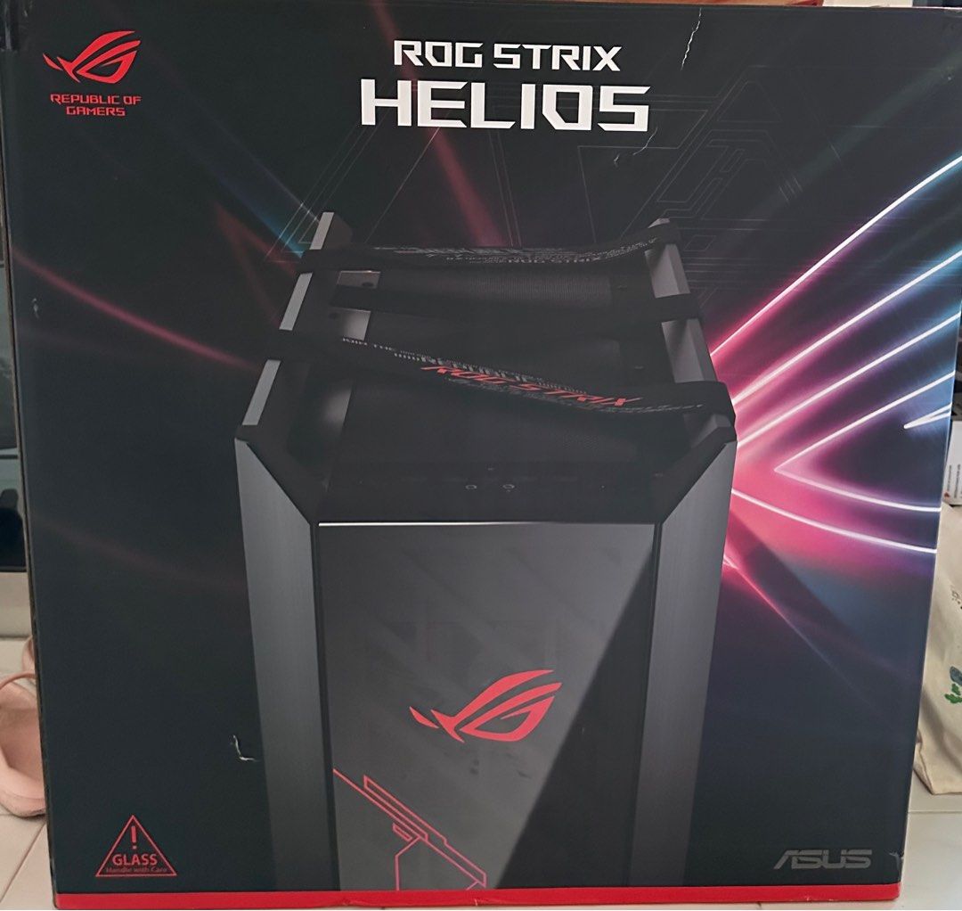 ASUS ROG Strix Helios PC Case only, Computers & Tech, Parts ...