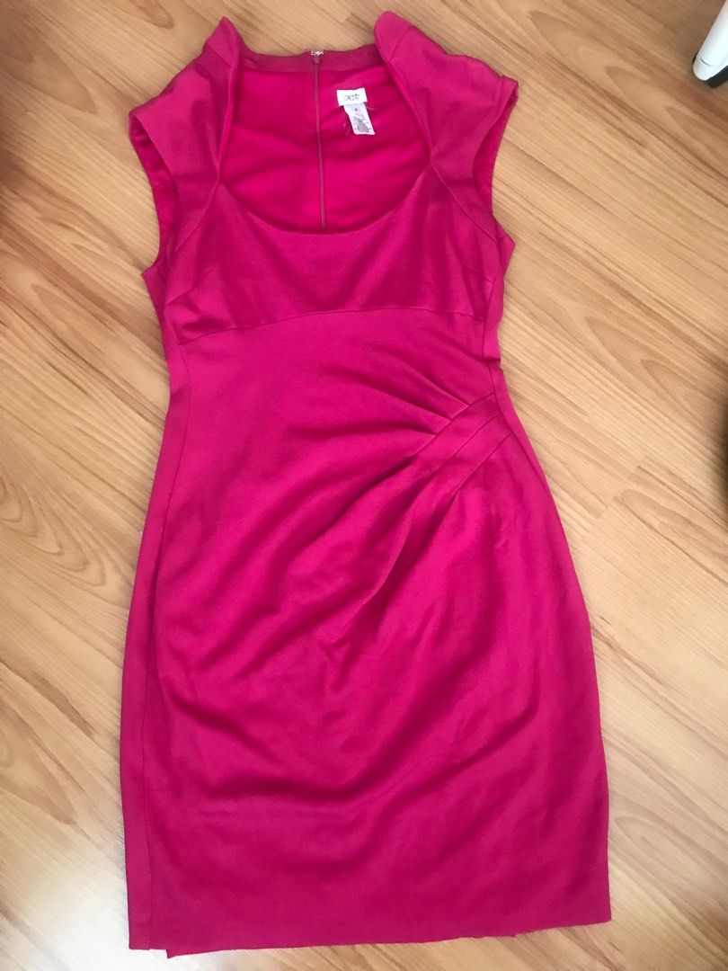Caché - pink dress (Category: Dresses) located in Marikina City. Submitted by LoveLocalbyPAF (Listing ID 1389523306, Image 1). Description: Caché pink (magenta shade) dress Can be used as office dress Size 8 on tag Best fit large to xl body frame High quality, thick and stretchy fabric.