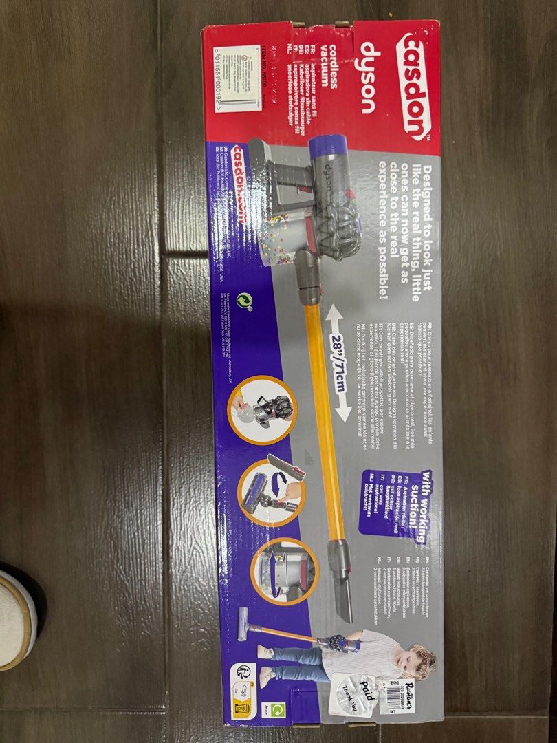 Casdon DYSON cordless vacuum (Category: Vacuum Cleaner & Housekeeping) located in Manila. Submitted by stuffandthingsdeclutter (Listing ID 1389606488, Image 3). Description: .