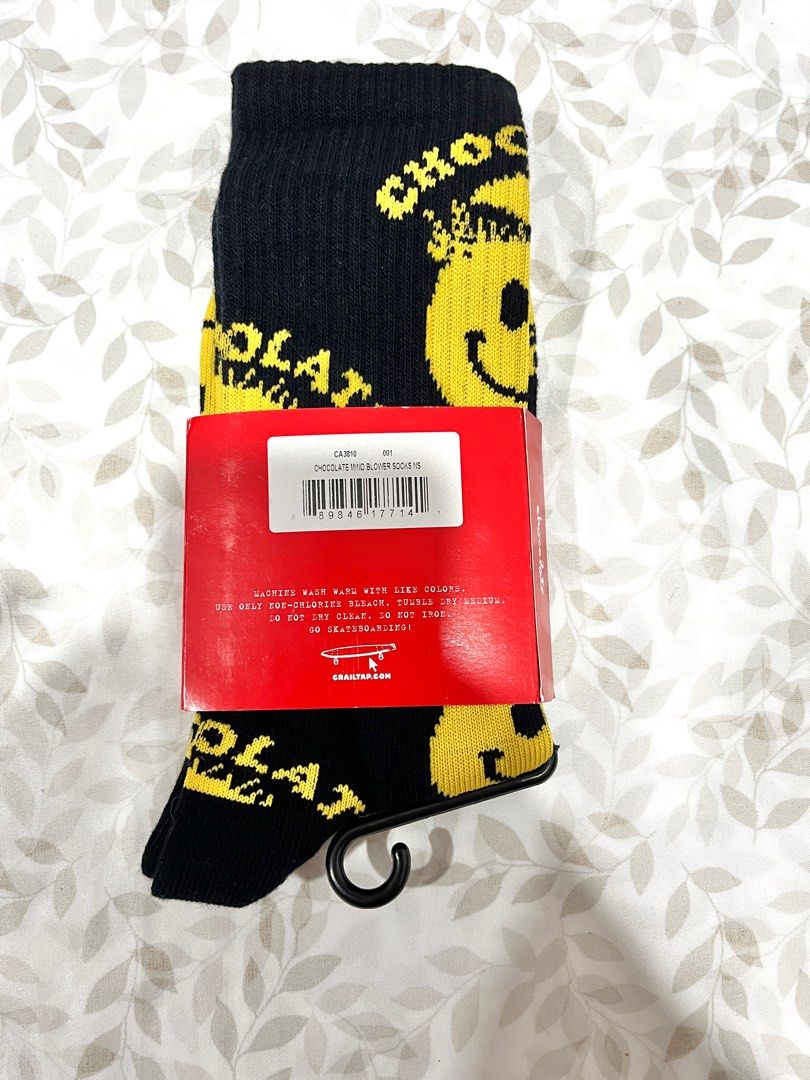 Chocolate Skateboards Mind Blower Socks (Category: Socks) located in Las Pinas. Submitted by sober_stuff (Listing ID 1389530958, Image 2). Description: Unisex Woven Design Tonal Heel & Toe Color - Black.