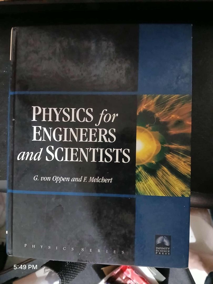 College Textbook Bundle for Sale(Physics & Math) (Category: Textbooks) located in Makati City. Submitted by sellaton3000 (Listing ID 1389588684, Image 1). Description: 🔹 Book 1: Physics for Engineers and Scientists Authors: G. von Oppen & F. Melchert 📘Hardcover, used with some signs of wear (minor surface marks, dust) Great for fundamentals in physics and engineering applications 🔹 Book 2: Mathematical Applications for the Management, Life, an