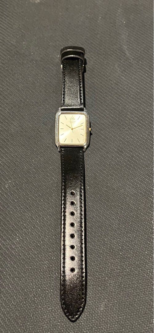 Credor Gilded Tank 8J81-5020 (Category: Luxury Watches) located in Taguig. Submitted by ThestralFright (Listing ID 1389627258, Image 2). Description: Seiko Credor Gilded Tank 8J81-5020 With new Tochigi Leather black strap, handmade in Japan. No clouding in the crystal. Dial has decent patina. New battery installed, no history of battery leaks. Sold in an as-is basis. Flaws such as scratches and dents are expected when buying second hand watches. 