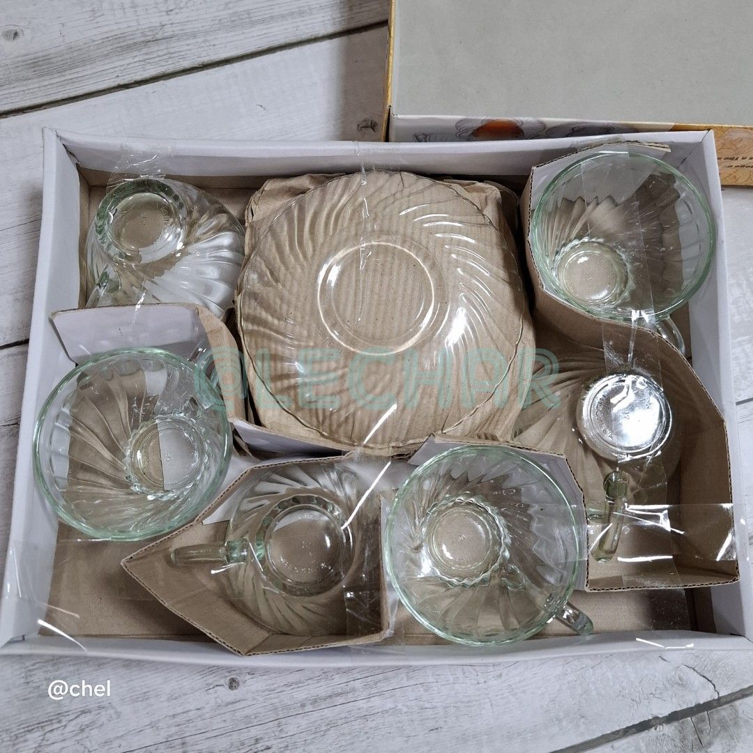 CUP AND SAUCER SET DECLUTTERING (Category: Other Kitchenware & Tableware) located in Cainta. Submitted by shopchelonline (Listing ID 1389624432, Image 3). Description: RFS: Not used ✅️New ✅️Price per set ✅️DM for more inquiries..