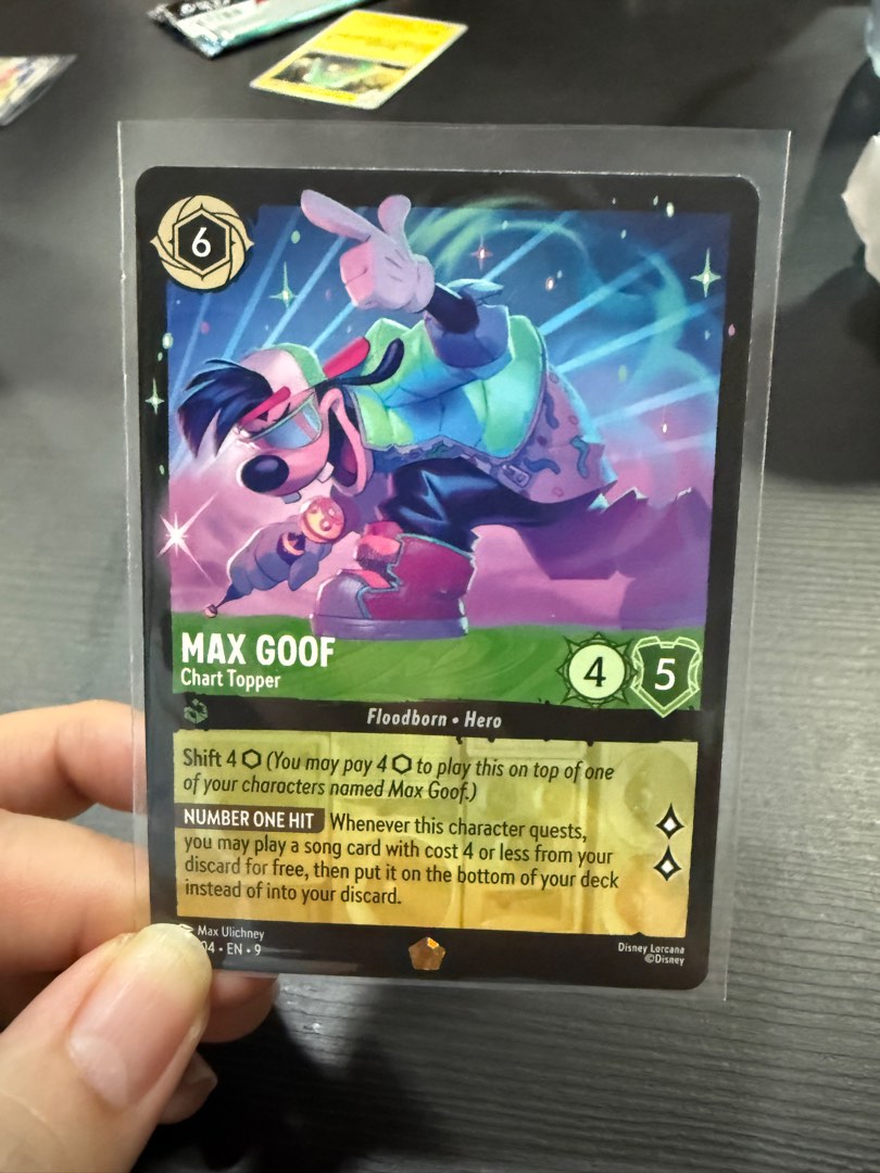 Disney Lorcana Max Goof Chart Topper Card, Hobbies & Toys, Toys & Games on Carousell Disney Lorcana Max Goof Chart Topper Card, Hobbies & Toys, Toys & Games on Carousell