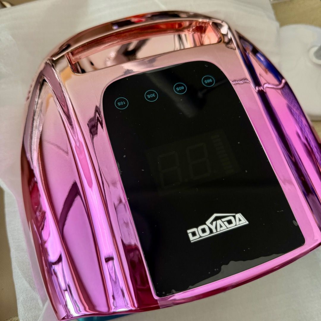 Doyada Nail UV Lamp Purple Light (Category: Hands & Nails) located in Quezon City. Submitted by hellolili21 (Listing ID 1389573978, Image 1). Description: Like new condition Complete inclusion.