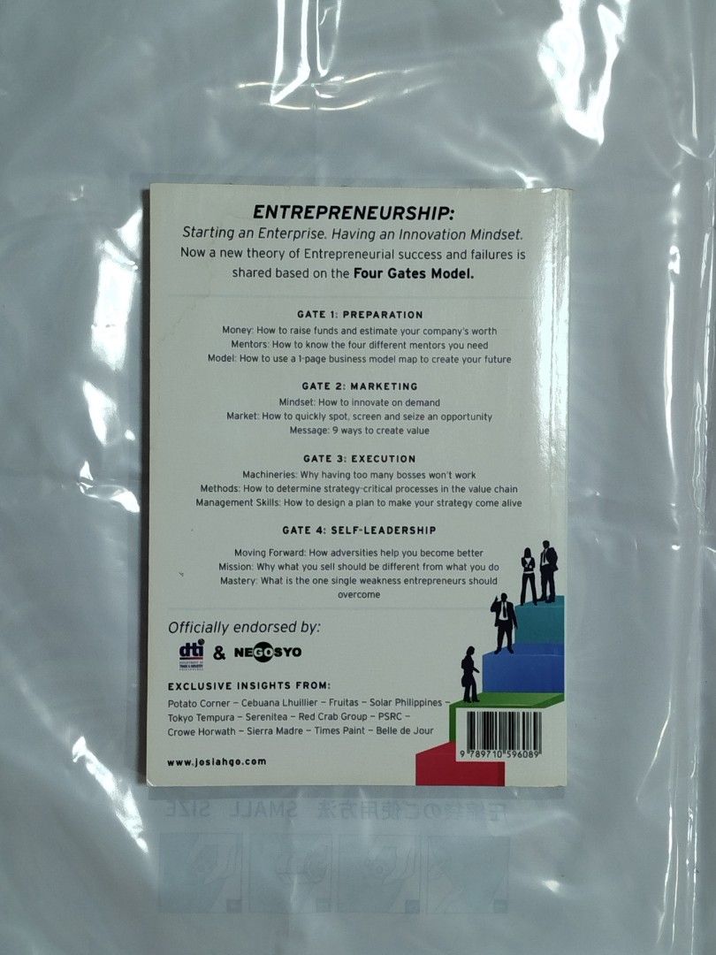 Entrepreneurship - SHS Book (Category: Textbooks) located in Cabanatuan. Submitted by sbsmhariel (Listing ID 1389637102, Image 3). Description: Entrepreneurship - SHS Book - pandemic books: not used often due to asynchronous classes - walang sulat at all minor issue: yellowish parts RFS: decluttering.
