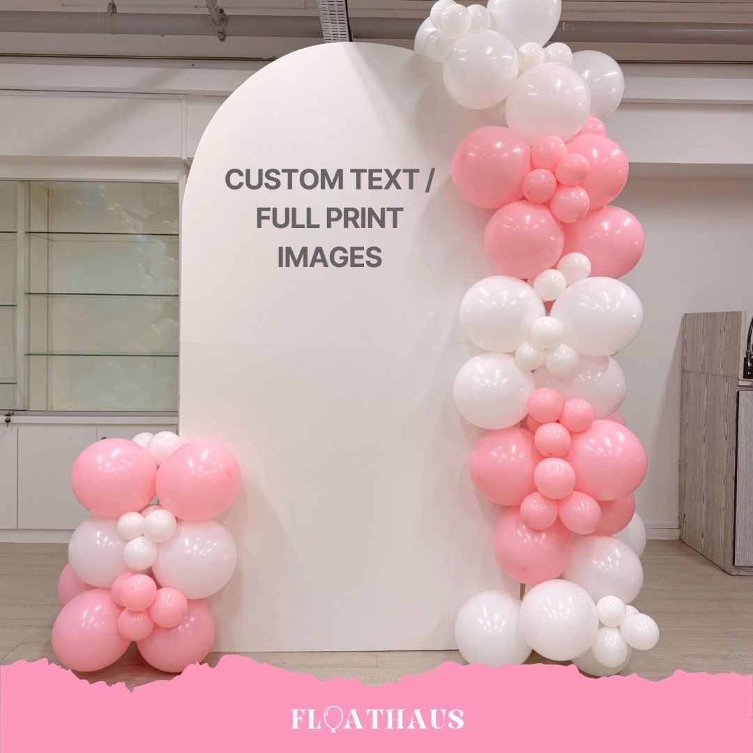 Balloons/Fully Custom Party Backdrop Balloon Garland / Customised ...