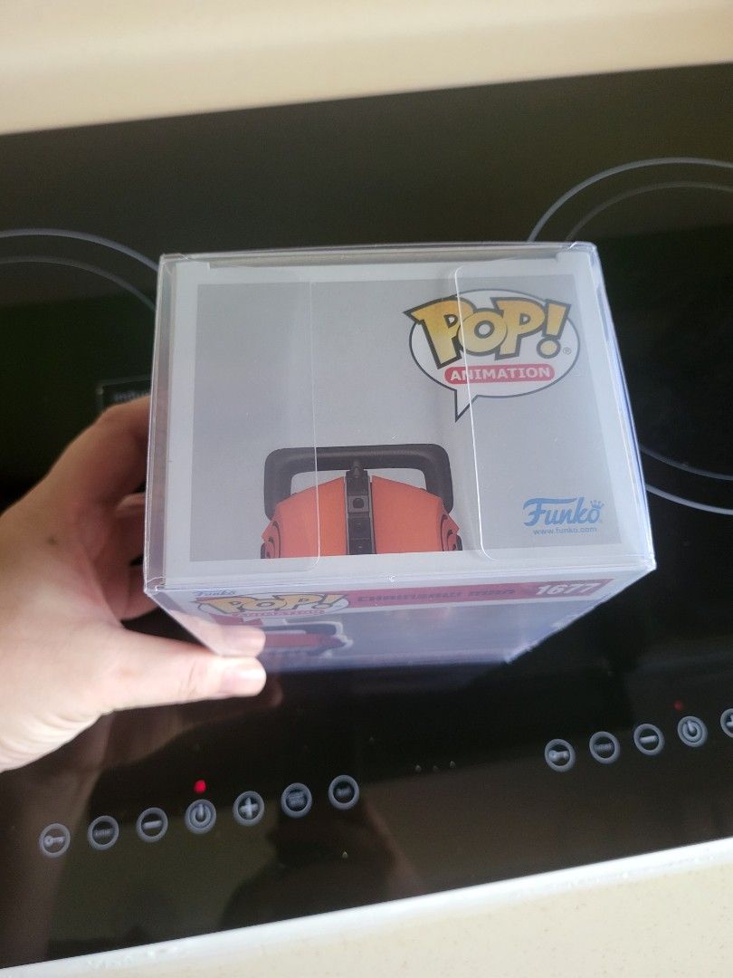 Funko chainsaw man (Category: Designer & Blind Box Toys) located in Manila. Submitted by popster21 (Listing ID 1389555256, Image 2). Description: mint condition bnew no crease and damage with free new protector.