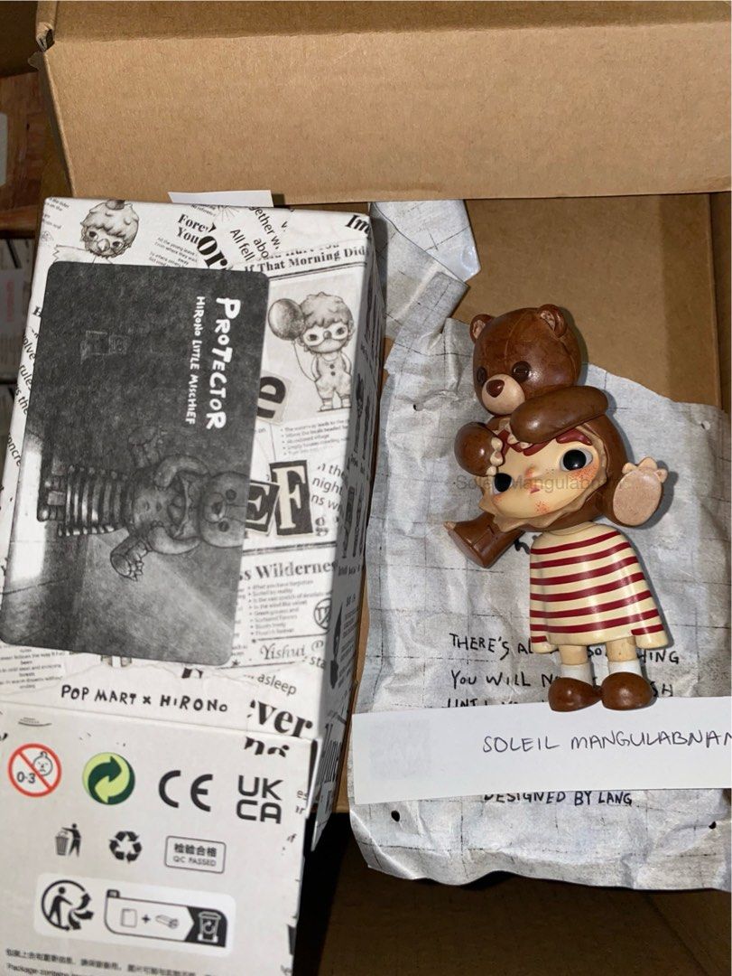 Hirono Protector (LM / Little Mischief) (Category: Designer & Blind Box Toys) located in Pasig City. Submitted by solbm (Listing ID 1389588081, Image 1). Description: .