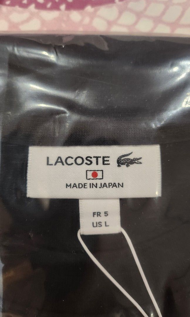 Lacoste x One Piece Shirt (Category: Tshirts & Polo Shirts ) located in Manila. Submitted by vectorsigma (Listing ID 1389559159, Image 2). Description: - Size L - Brand new and never opened - Bought from Japan - Very rare - Buyer shoulders shipping costs - LBC or Lalamove.