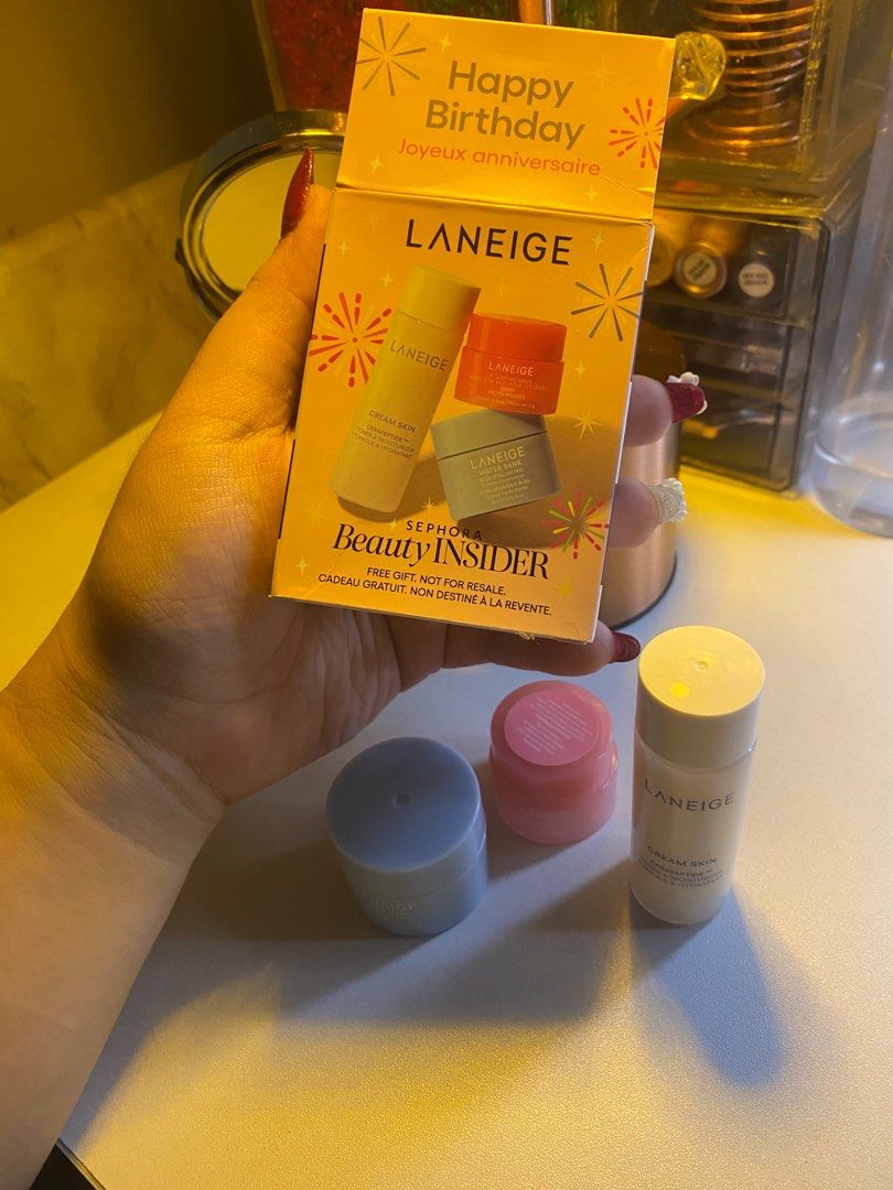 Laneige Birthday Gift (Category: Face Care) located in Manila. Submitted by goldenmnl (Listing ID 1389613795, Image 1). Description: .