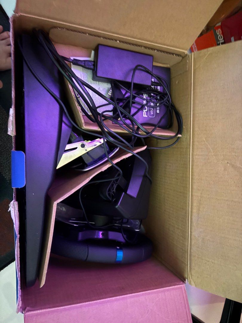 Logitech g29 (Category: Other Accessories) located in Kuching. Submitted by fakhrul_habib (Listing ID 1389529421, Image 1). Description: Buy on june 2025 Just use it for 3 time.