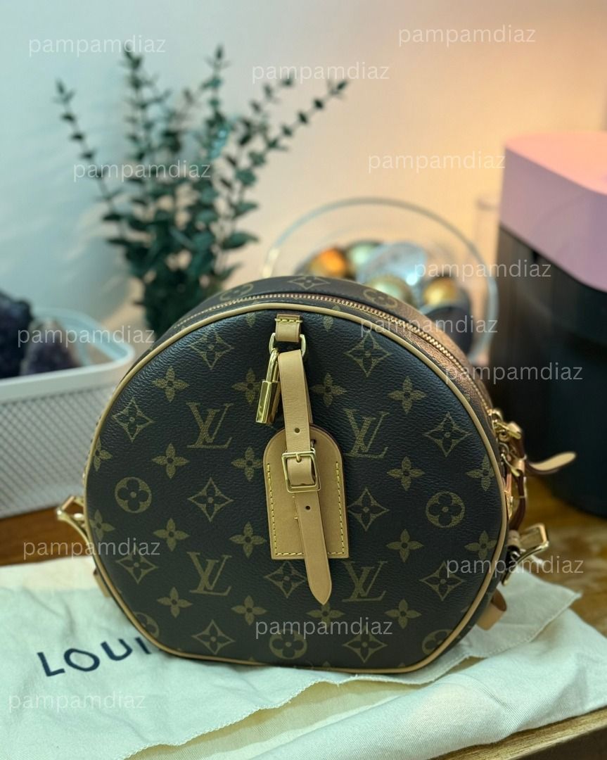 LV Boite (Category: Luxury Bags & Wallets) located in Manila. Submitted by pampamdiaz (Listing ID 1389516065, Image 2). Description: For Sale Louis Vuitton Boite Chapeau (2019) Full Set with Receipt Good as Brand New 💰 ₱90,000 📍 Meet-up: Haru Café, Malate Manila.