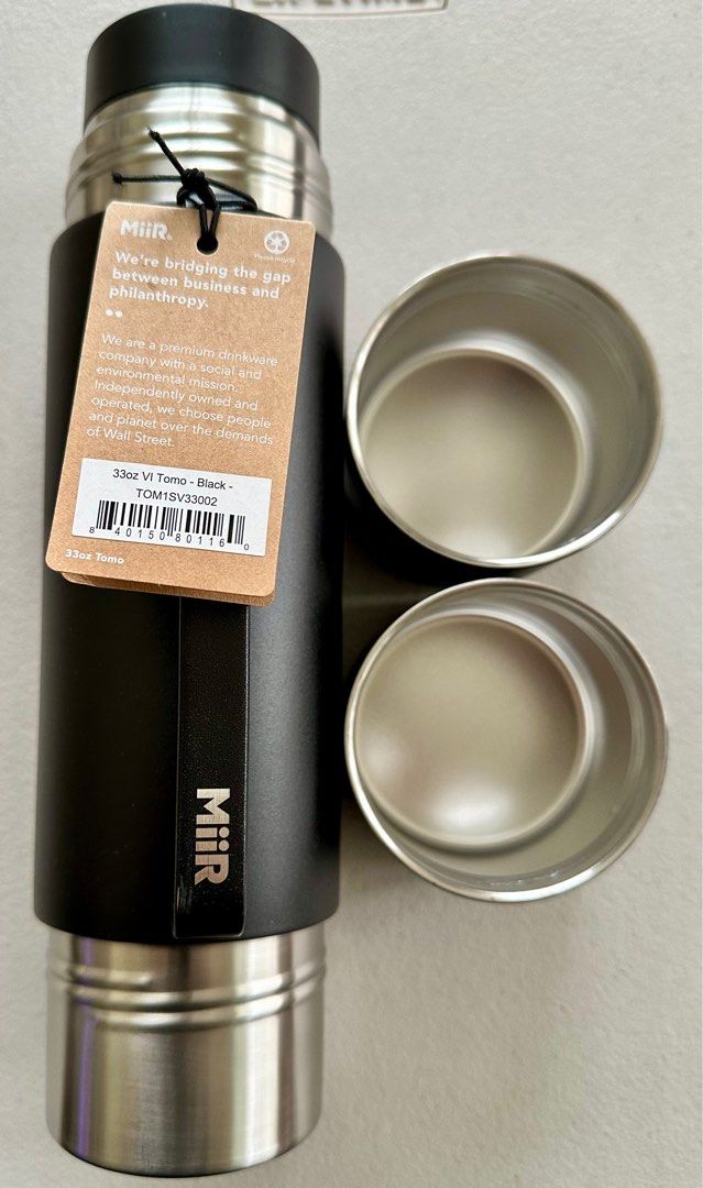 MiiR Tomo (Category: Coffee & Tea Tableware) located in Quezon City. Submitted by simplysortedph (Listing ID 1389519040, Image 3). Description: Product Description Drawing its name from the Japanese word meaning “friend” or “companion” (Fe), the MiiR Tomo moves with you through the world at the pace of together. An insulated capsule with roll-stop handle is built to store, tote and retain any temperature of beverage until it’s ready to be poured 