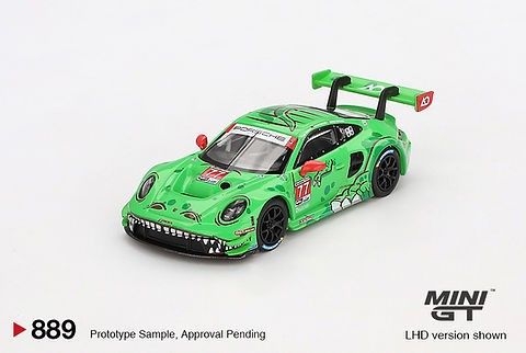 Mini GT Porsche 911 GT3 R #77 AO Racing 2024 IMSA Daytona 24 Hrs