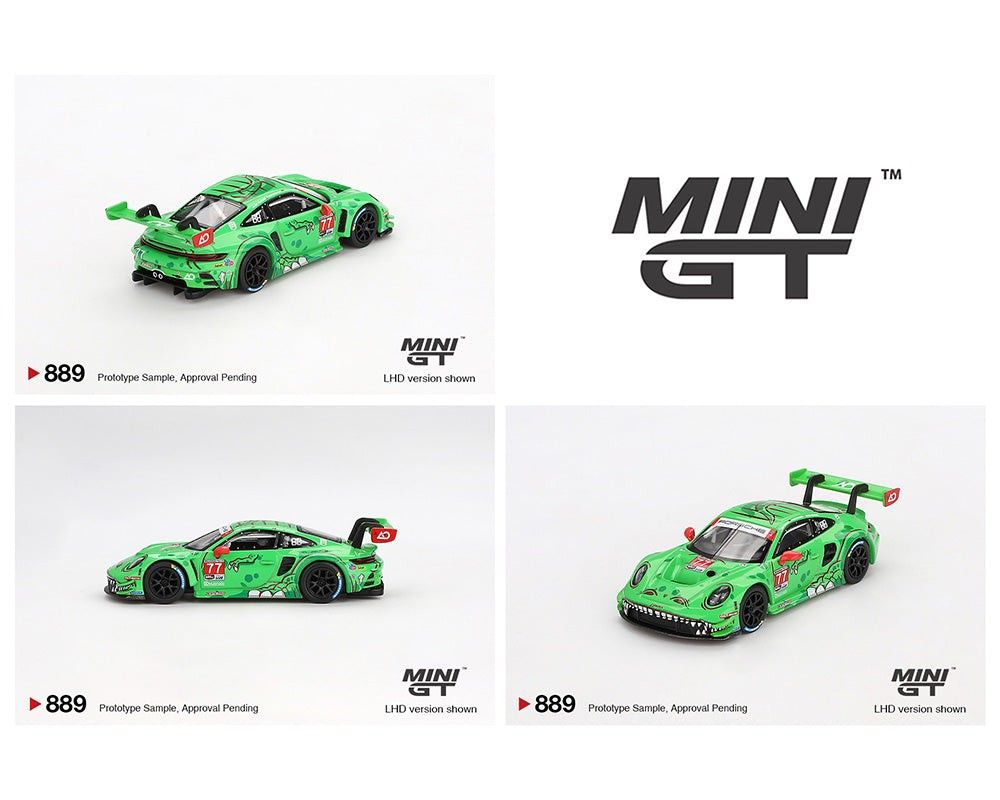 ミニカー Mini GT 889 Porsche 911 GT3R Rexy & Roxy Mini GT ミニカー ポルシェ 911 GT3 R Rexy & Roxy - メルカリ